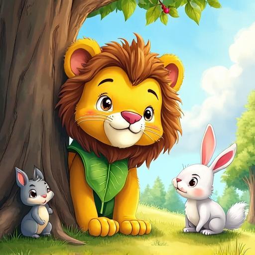 Leo meets other animals who are hungry, and he feels a little guilty about his secret stash.