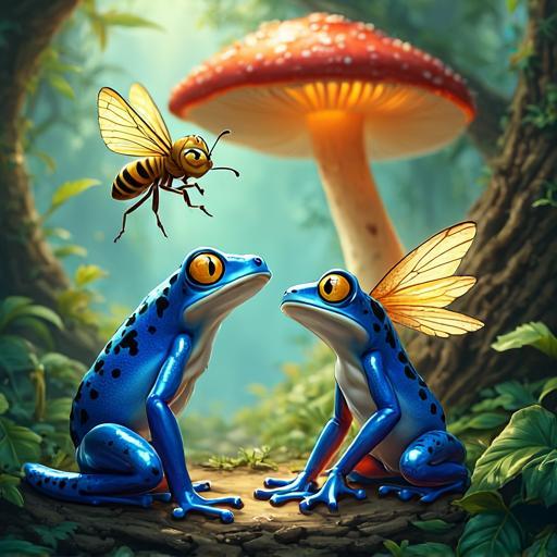 Kael, a Poison Dart Frog, arrives in the insect city of Chrysalis to investigate the failing Heart-Light.