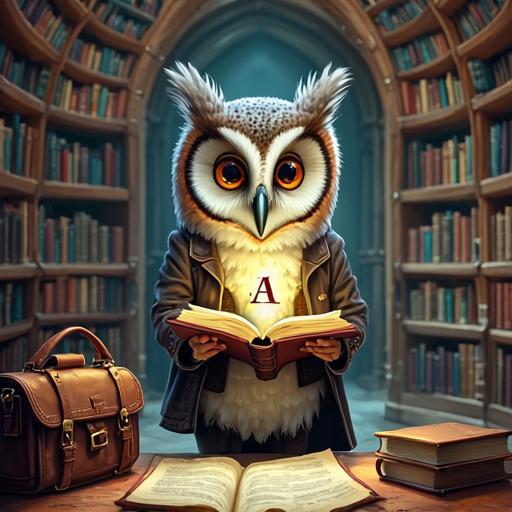Professor Anagram discovers that letters are mysteriously vanishing from books, threatening the very fabric of language.