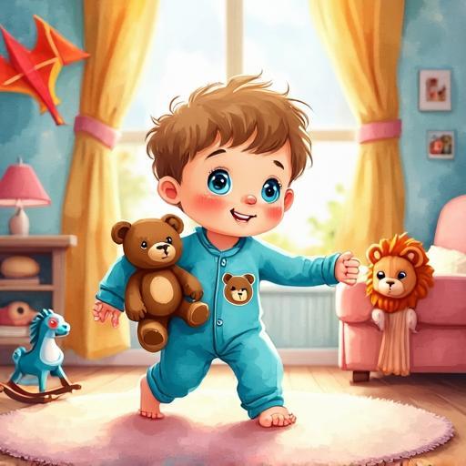Explorer 1, Leo, begins his adventure in a room full of friendly mythology creatures.