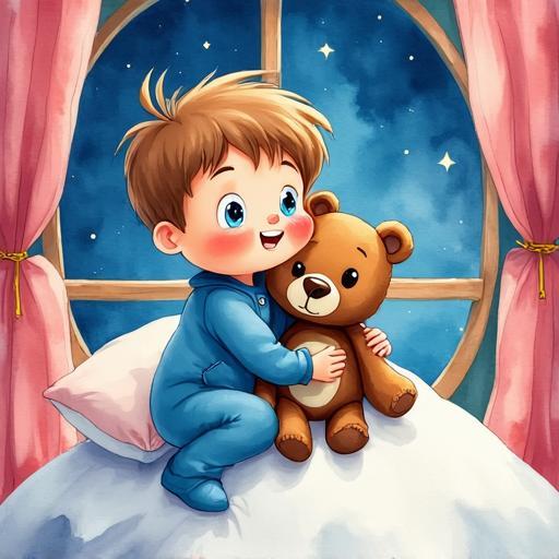 Leo and Explorer 2 climb the pillow mountain, 'Explorer Mont Blanc', and get ready for bed.