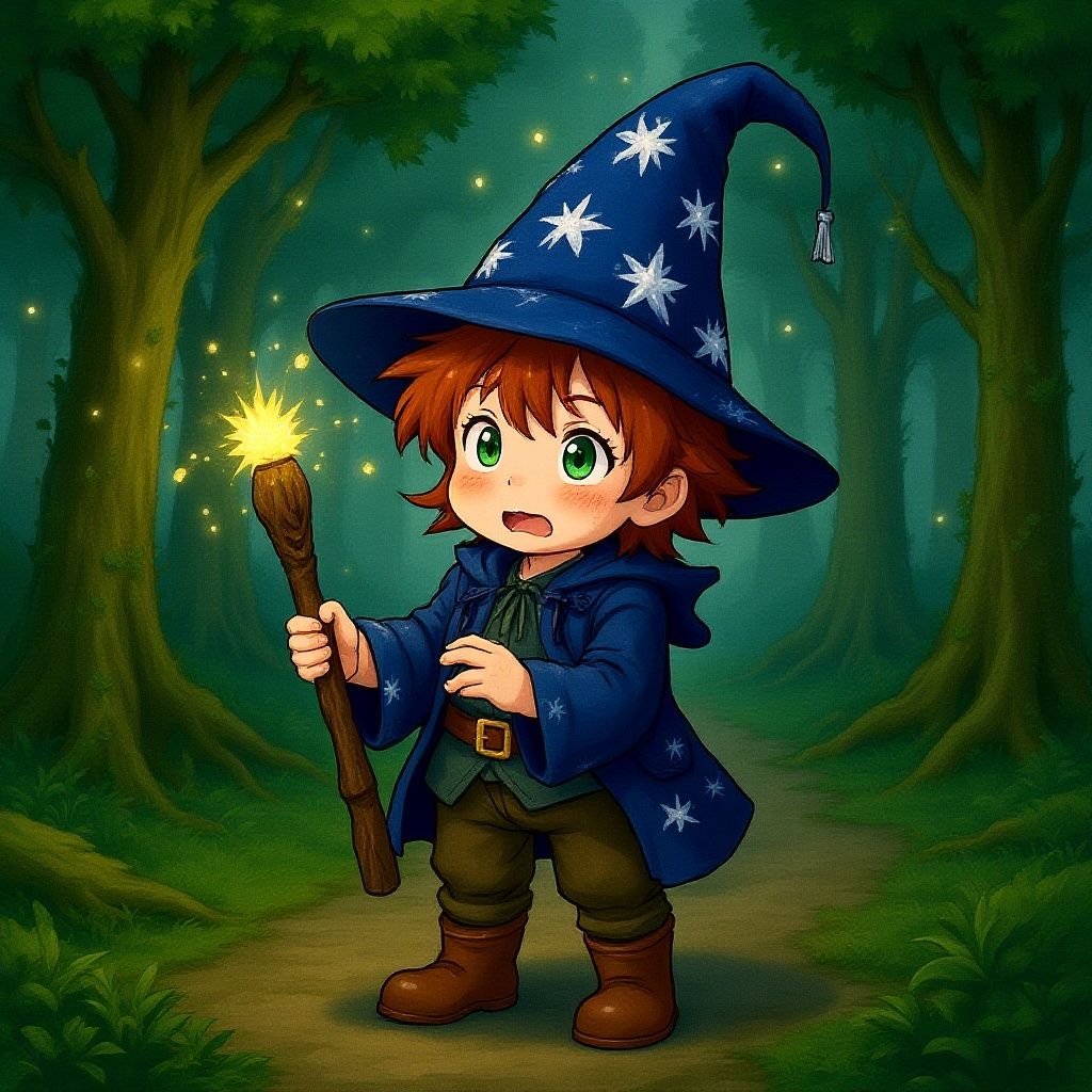 Leo bravely enters the mysterious Whispering Woods, a place known to be a beautiful 'nature republic'.