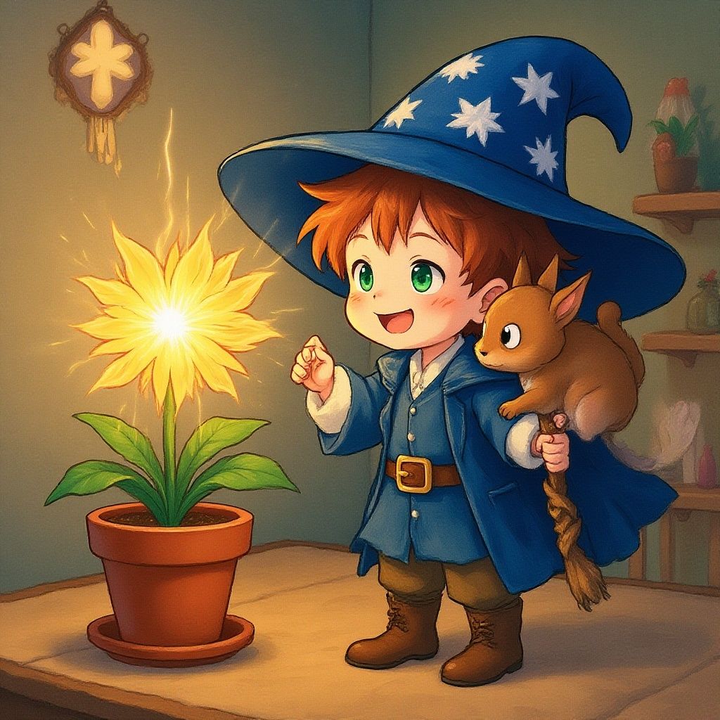 With his friend's help, Leo heals the flower and understands the true 'nature impact factor' is kindness.