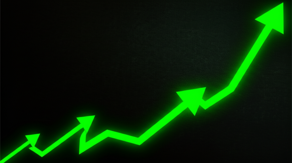 兩隻手正在交換或處理硬幣,象徵資金流動或財務交易。