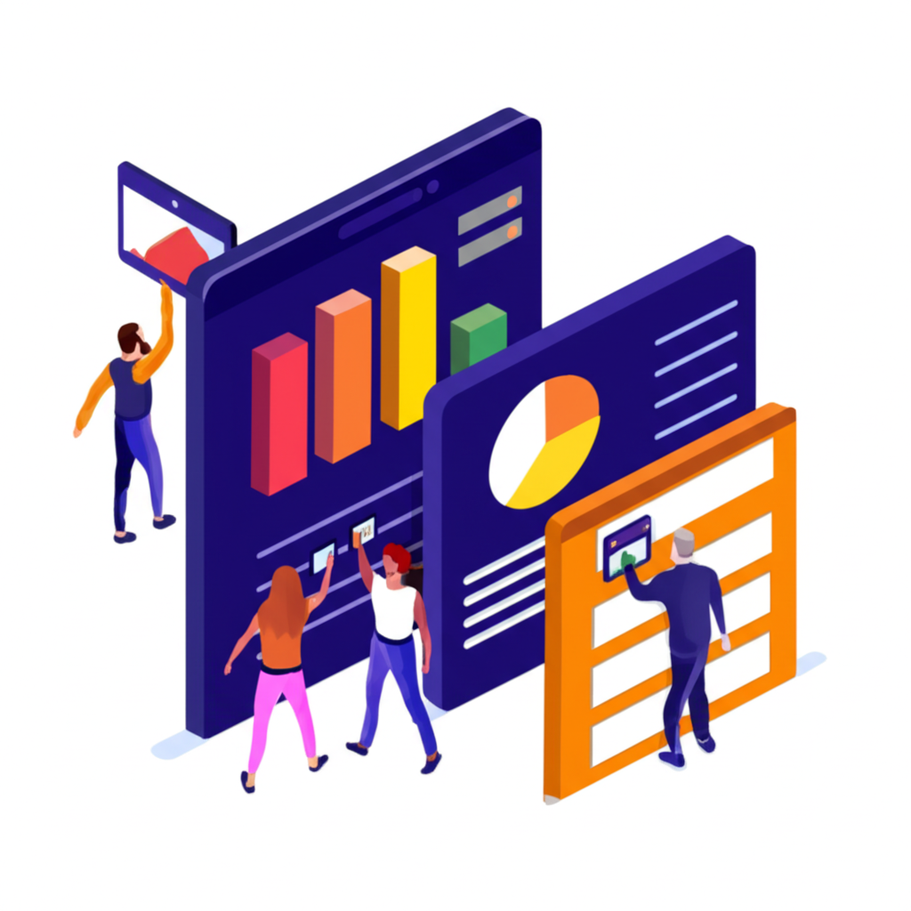 一個小豬撲滿旁邊放著硬幣和計算機,象徵儲蓄與費用