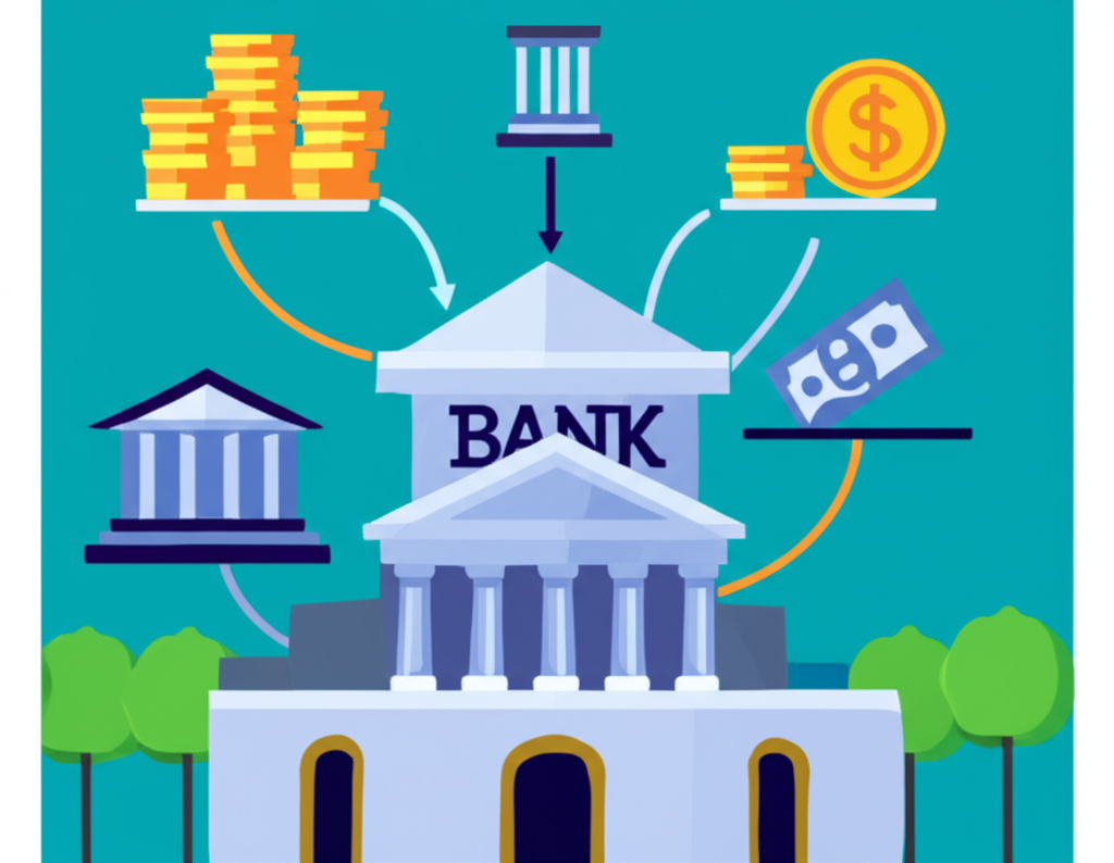 一位央行官員正在研究金融數據圖表。