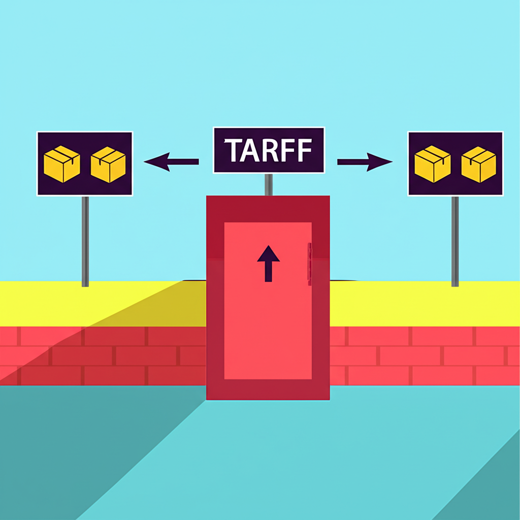 一位分析師在辦公室中思考全球經濟趨勢。