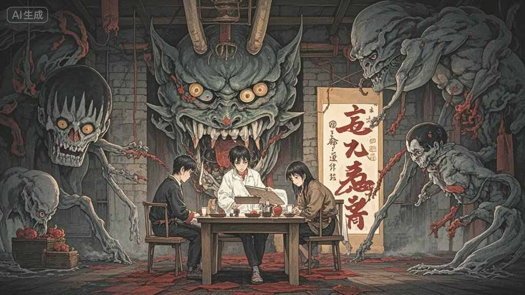 红被子引鬼祸，深夜回家遇诡异