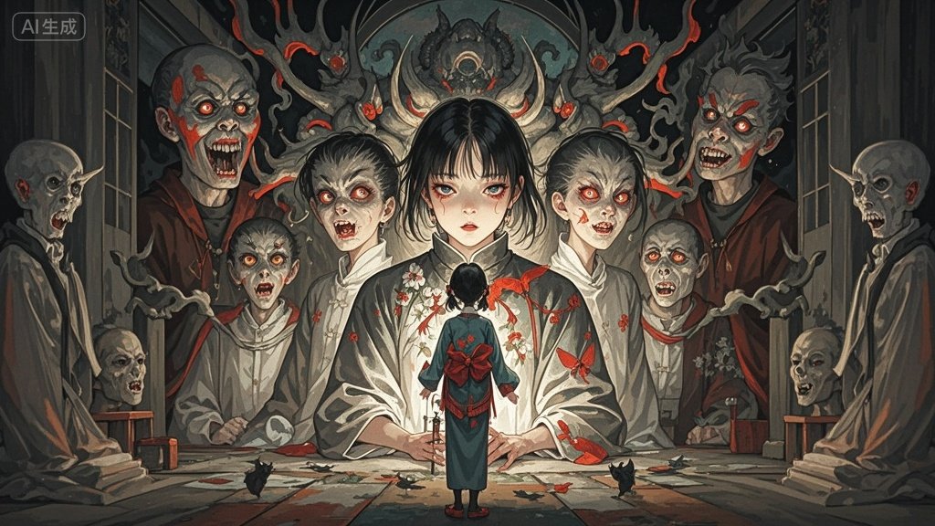 豁达先生遇吊死鬼 鬼施三技全失败