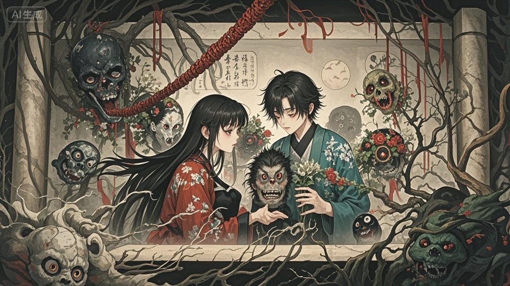 草木灰圈圈现诡异，学生遭报应腿骨折