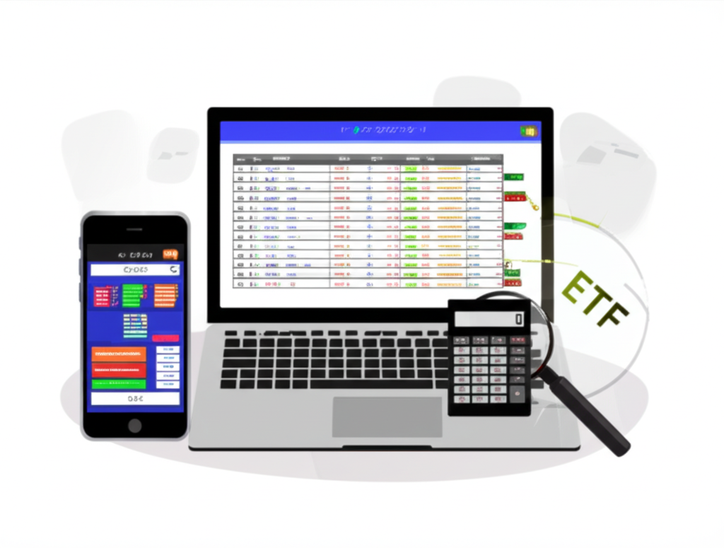 華爾街股市的金融數據與圖表