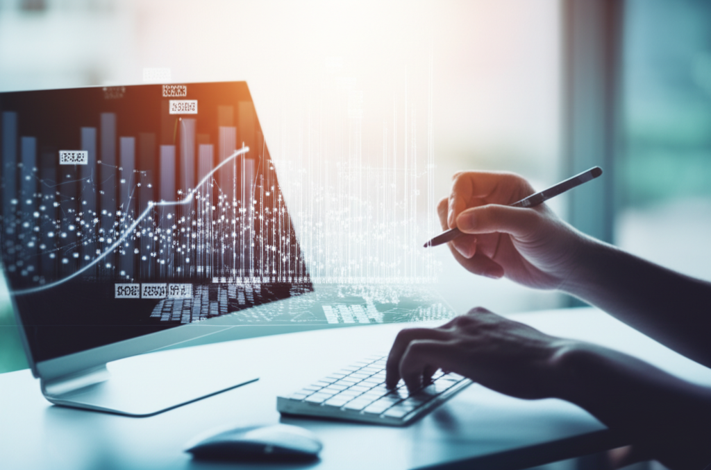 忙碌的工廠生產線，象徵經濟產出