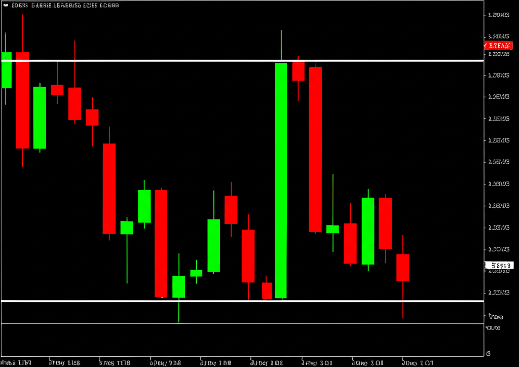 ตัวอย่าง Bullish Engulfing Pattern บนกราฟราคา