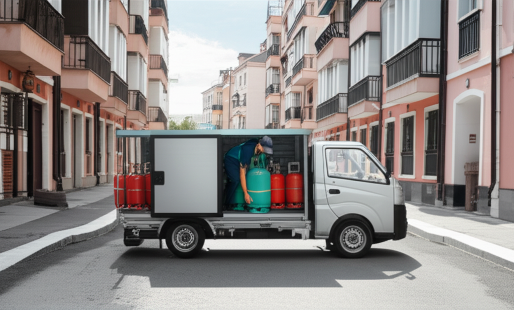 都市地區桶裝瓦斯配送服務實況