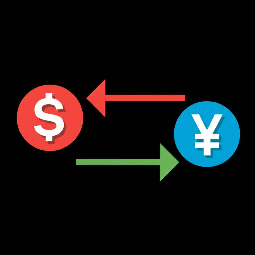 主要貨幣對插畫示意圖