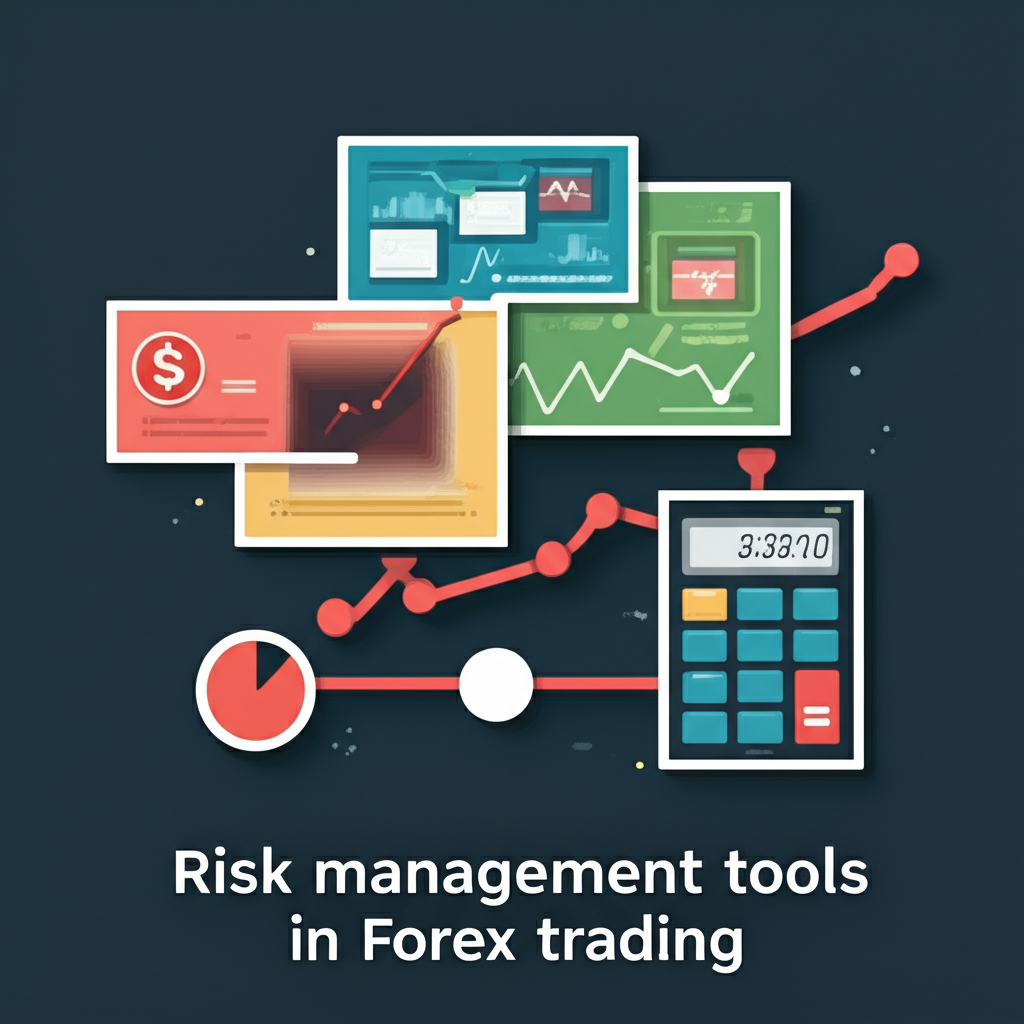 ภาพแสดงเครื่องมือบริหารความเสี่ยงในการเทรด Forex พร้อมสัญลักษณ์คู่เงินและขนาด Lot