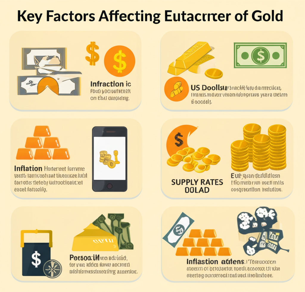 黃金作為避險資產的視覺化圖解,展現危機時期資金流向黃金的趨勢