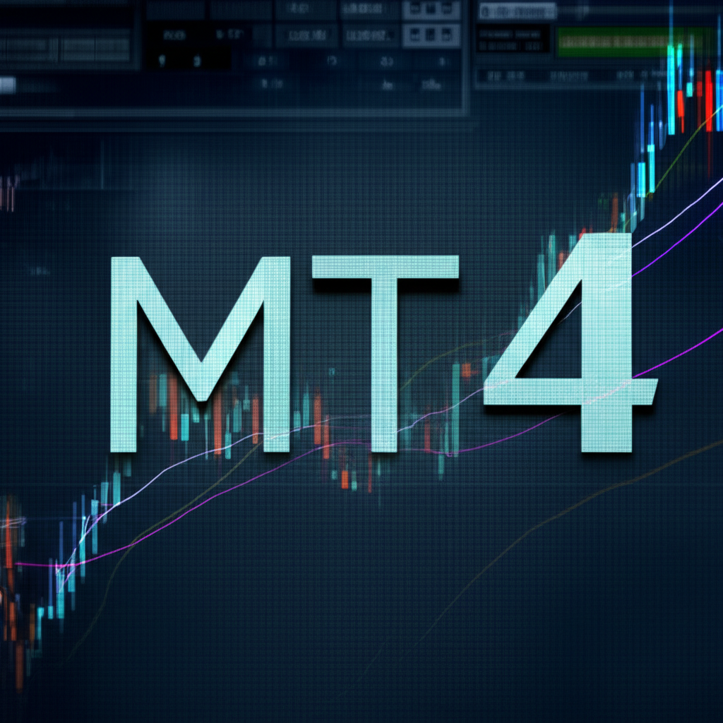 ภาพกราฟิกแสดงการเทรดฟอเร็กซ์ด้วย MT4 และระบบเทรดอัตโนมัติ