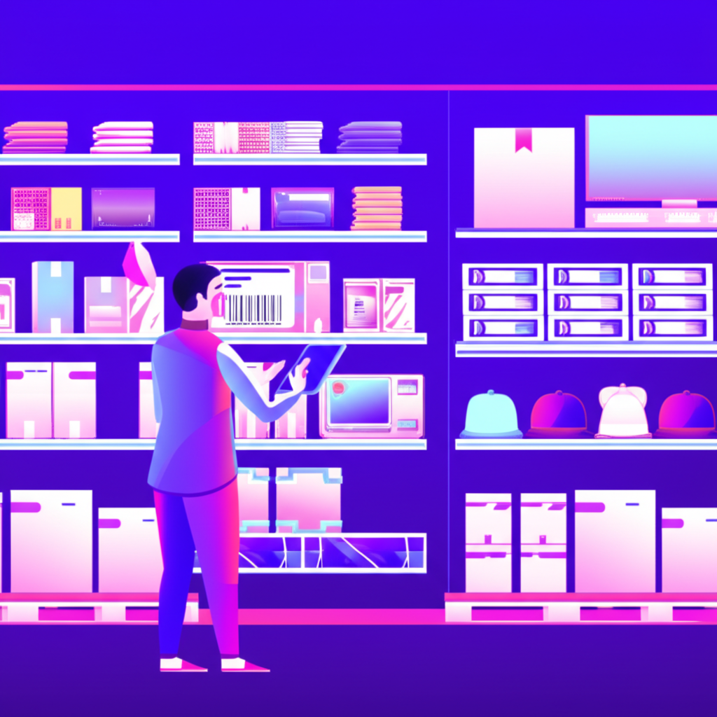 illustration of inventory management