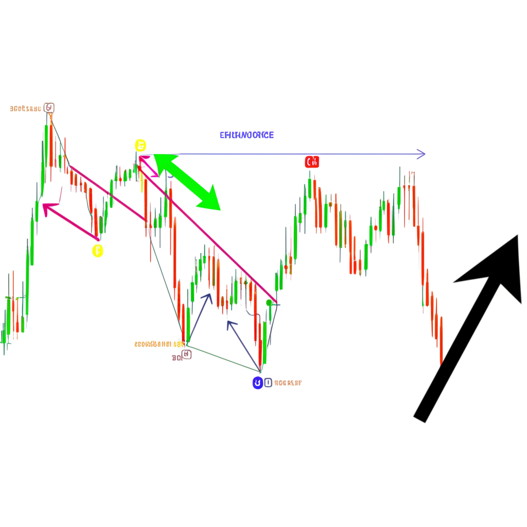 ตัวอย่างรูปแบบ Bullish Flag บนกราฟราคา