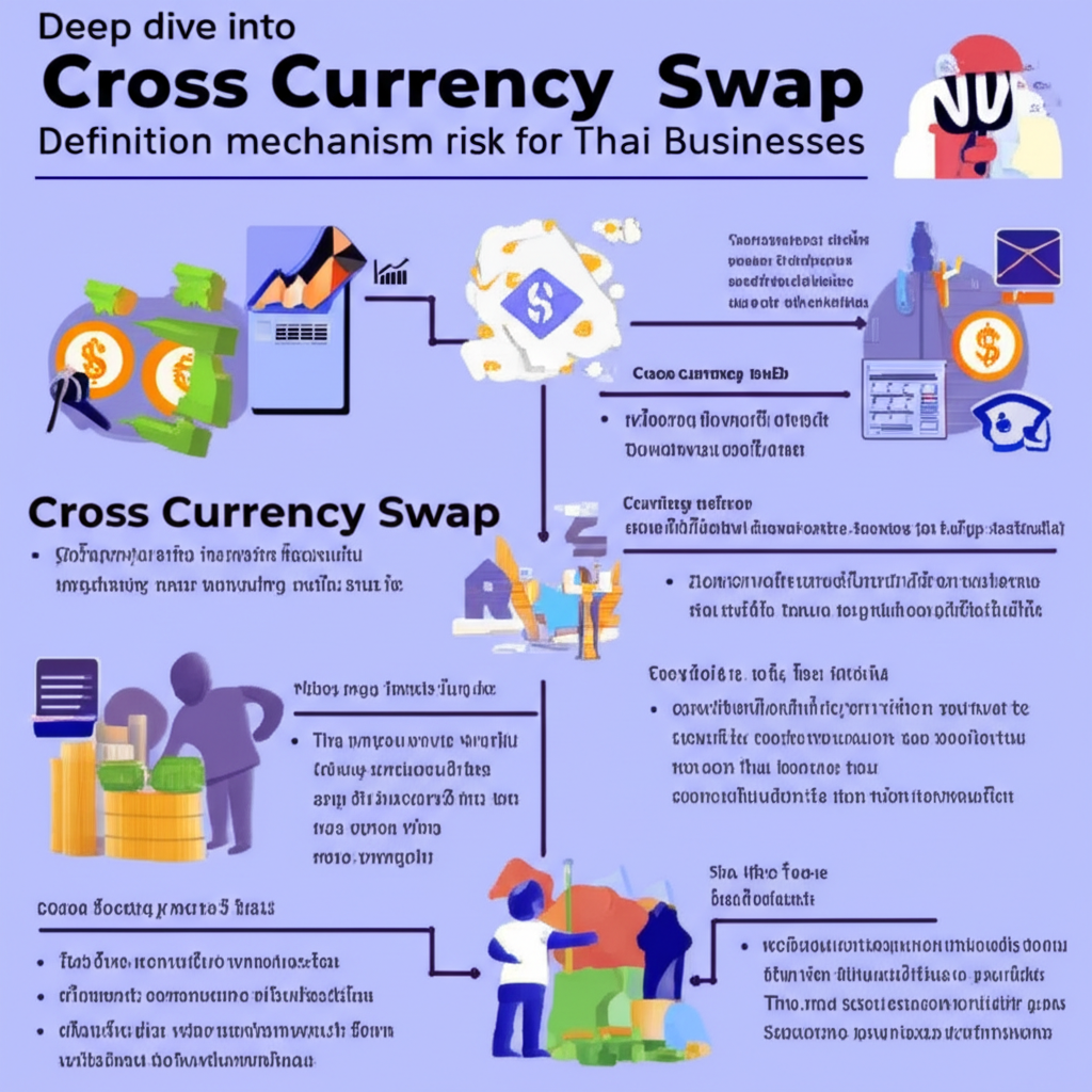 illustration deep dive into cross currency swap definition mechanism benefits risks accounting tax for thai businesses
