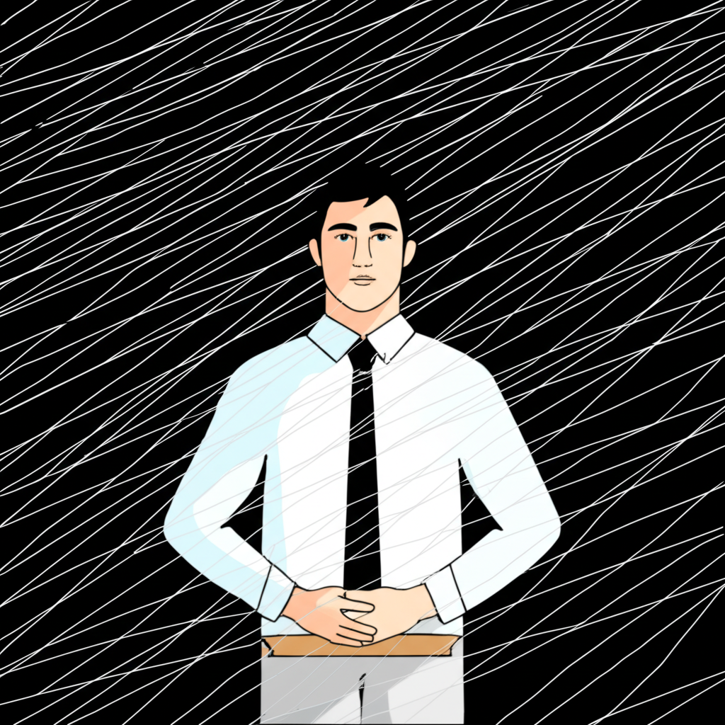 ภาพประกอบเทรดเดอร์ที่สงบและมีวินัยหลีกเลี่ยงกับดักทางอารมณ์ในตลาดผันผวนที่เต็มไปด้วยเส้นสายยุ่งเหยิง