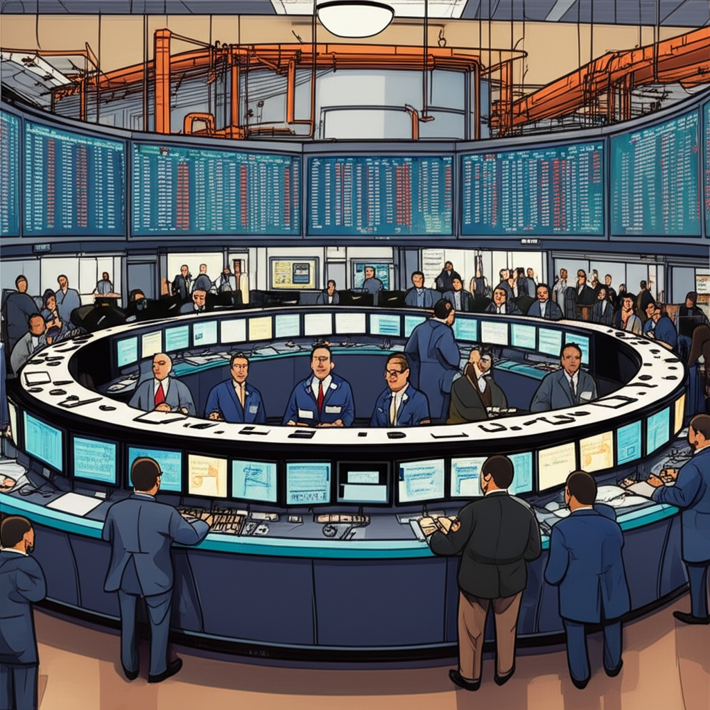 NYMEX WTI期貨交易與庫欣儲油示意圖