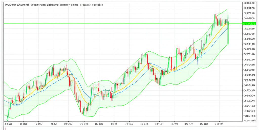 Keltner Channel popular among traders worldwide including Thailand for stocks forex futures crypto identifying trends volatility entry exit points illustration style