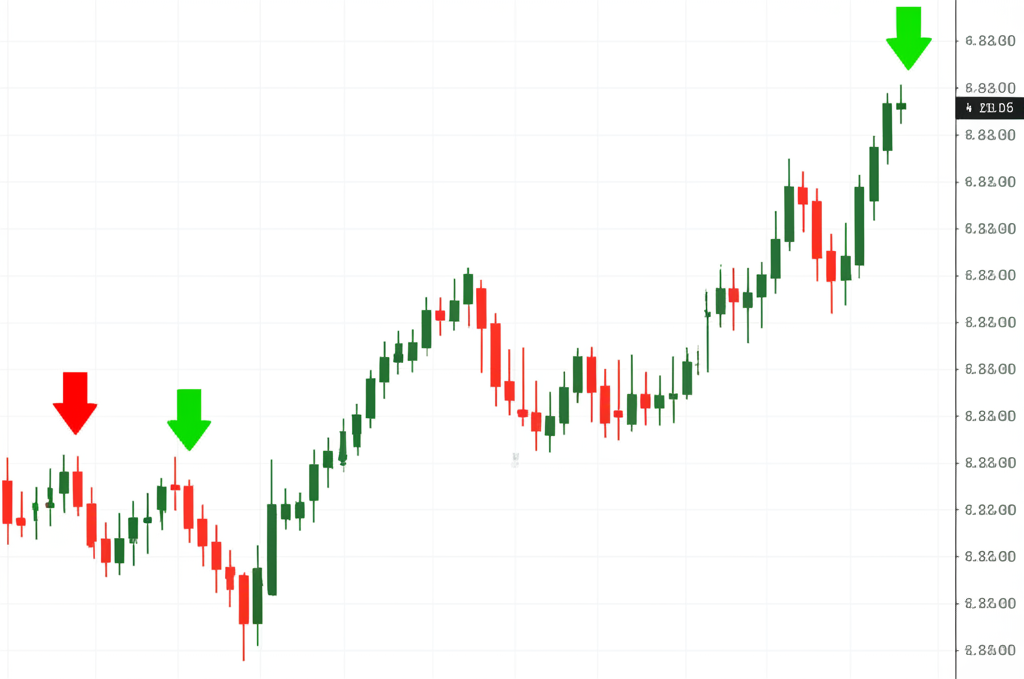 日圓兌台幣或美元K線圖顯示價格資訊與市場情緒