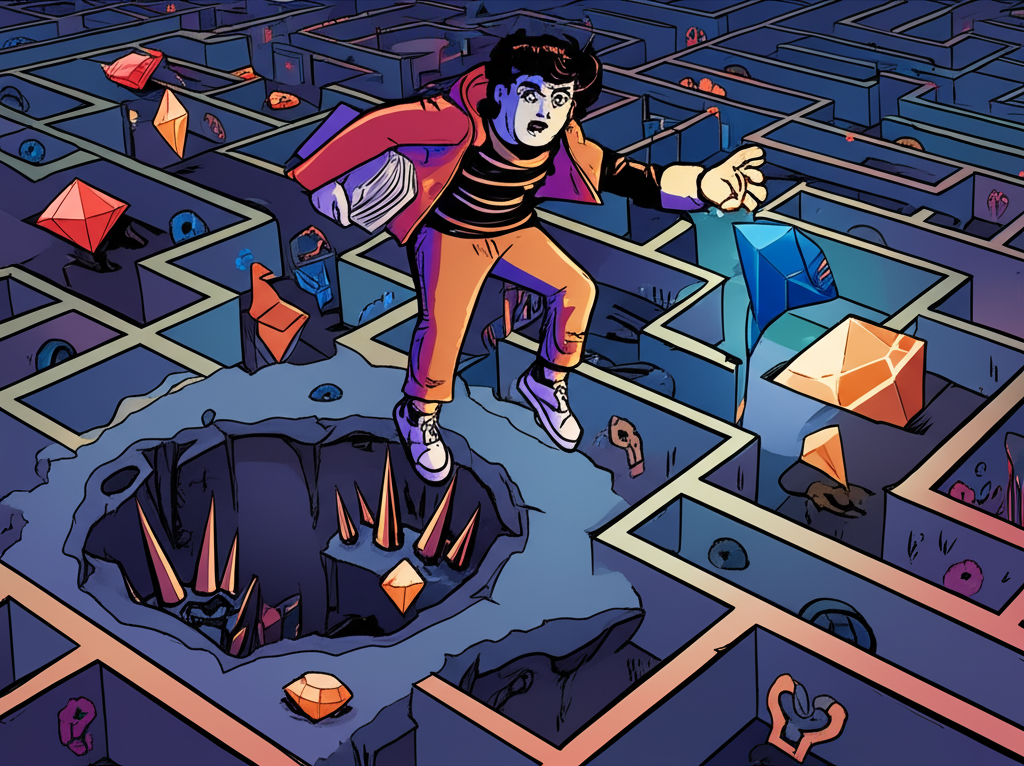 ภาพประกอบนักลงทุนไทยกำลังกำหนดเป้าหมายการลงทุนและวิเคราะห์ whitepaper คริปโตบนหน้าจอดิจิทัล