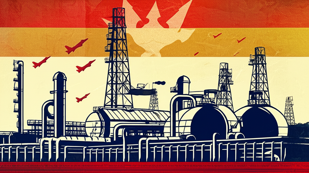 冷戰時期委內瑞拉石油國有化與民族主義興起的歷史氛圍插圖