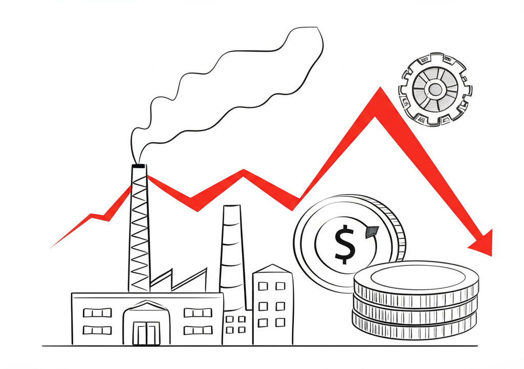 กราฟตลาดหุ้นสุขภาพดีแสดงการปรับฐานชั่วคราวพร้อมพื้นฐานบริษัทที่แข็งแกร่ง