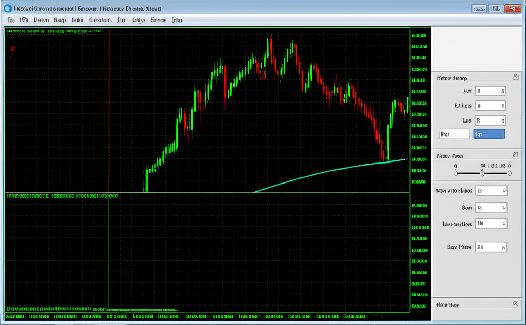 Classic MT4 trading platform interface with charts and order panel for Forex traders