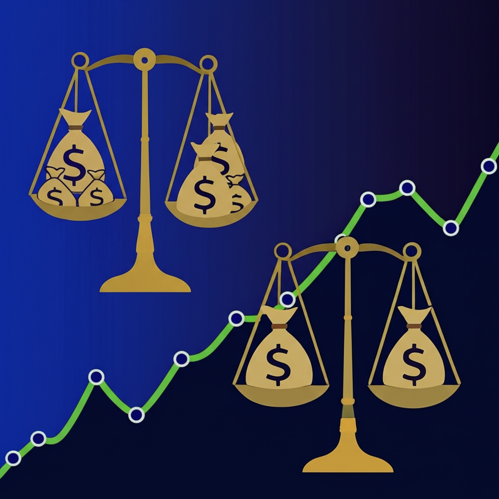 大標普與小標普期貨規模比較與高流動性圖示