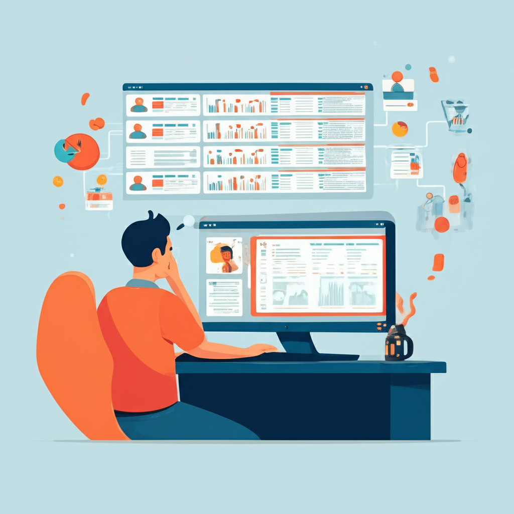 傳統個人交易與MAM系統效率比較的插圖