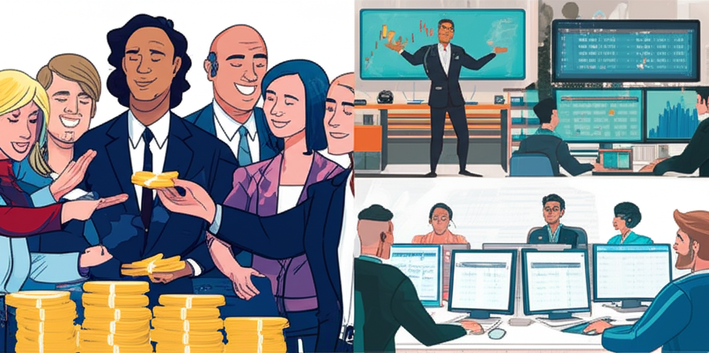 投資者委託資金給專業經理人及經理人高效管理多帳戶的插圖