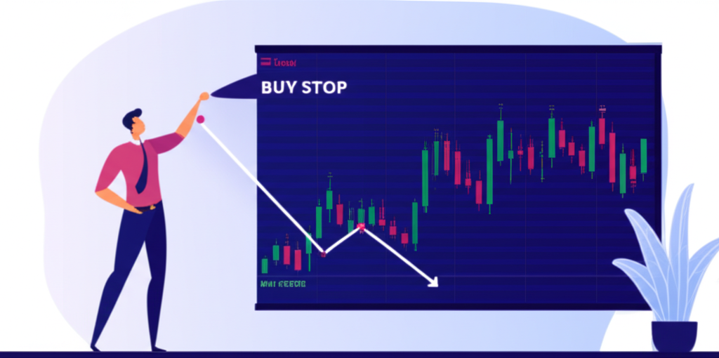 ภาพประกอบนักเทรดที่ประสบความสำเร็จในการนำทางตลาดหุ้นและฟอเร็กซ์ด้วยคำสั่ง Buy Stop ซึ่งเป็นกุญแจสู่ความสำเร็จ