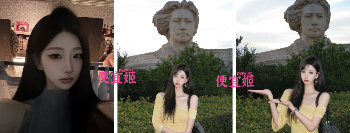 图片[2]-极品高冷美女，反差蒙眼做A，马桶上对镜自V【9P+5V/265MB】-便宜姬