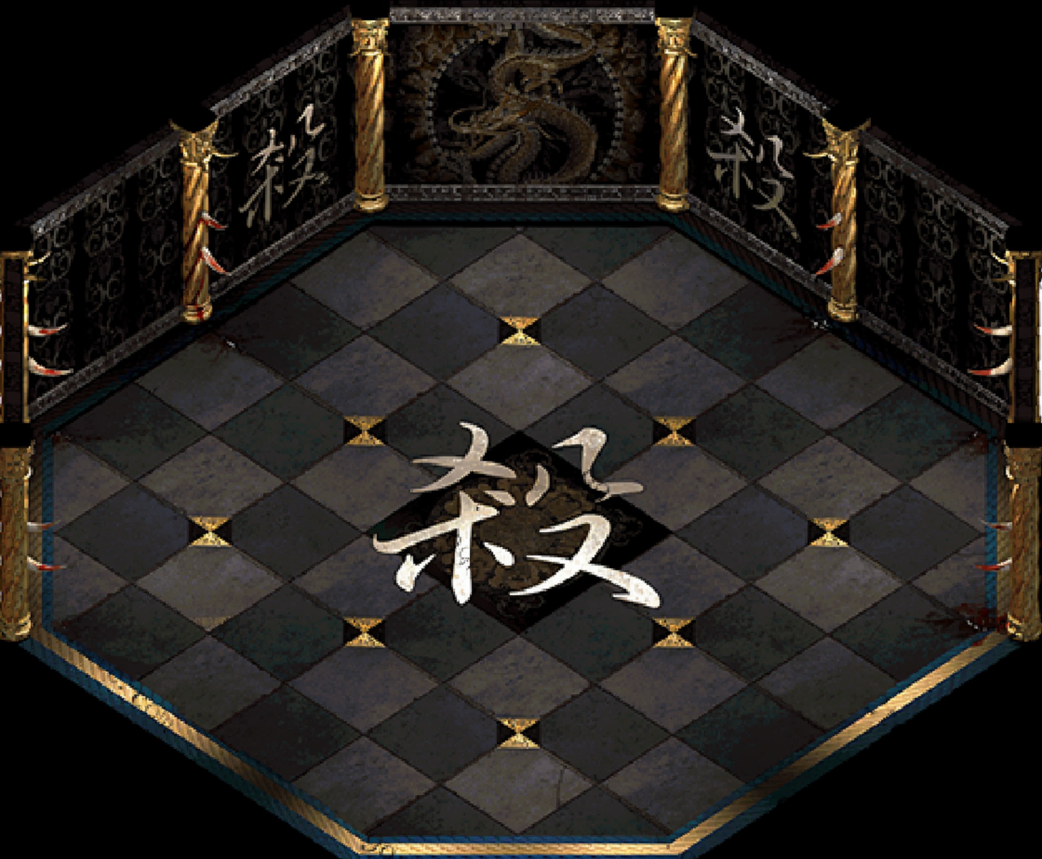 杀戮堂高清地图素材