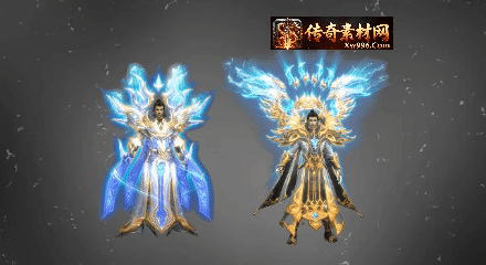996传奇引擎ID249高清衣服素材多版本适配下载