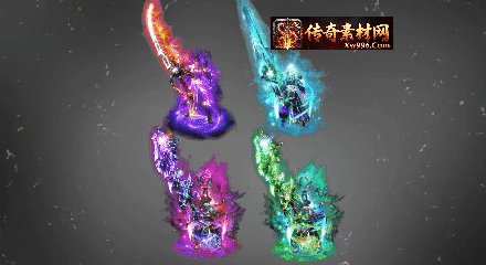 996传奇引擎剑甲素材ID212多版本即用版高清