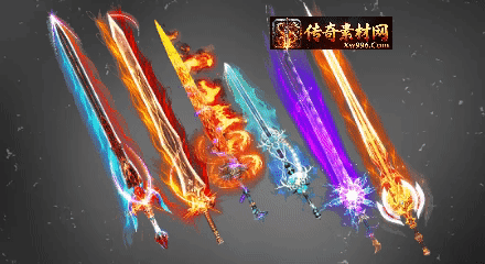 996传奇ID217高清武器素材多版本适配下载