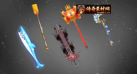 996传奇引擎高清武器素材ID220多版本即用下载