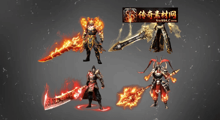 996传奇引擎ID276高清时装素材多版本即用下载