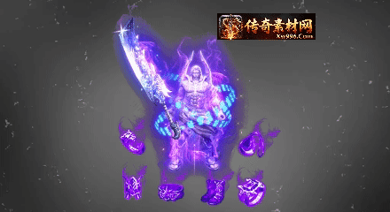 996传奇高清剑甲套装素材下载即用版(ID213)多版本适配
