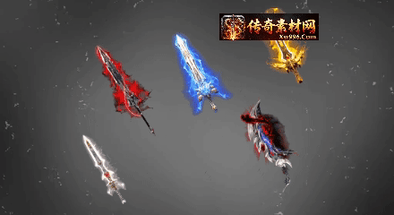 996传奇引擎ID234高清武器素材多版本即用