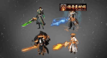 996传奇引擎ID273高清时装素材多版本即用补丁版
