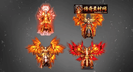 996传奇引擎高清衣服素材ID256多版本即用下载