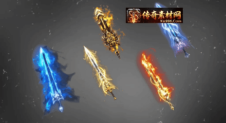 996传奇引擎ID232高清武器素材多版本即用