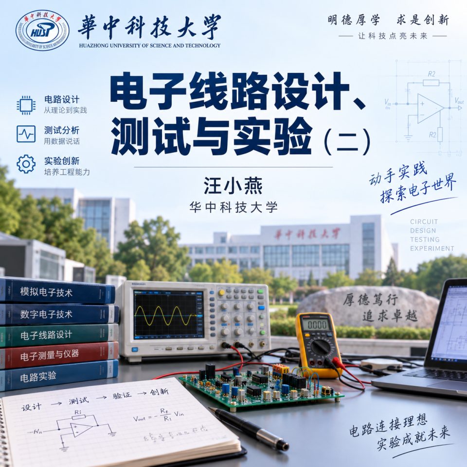 电子线路设计、测试与实验（二）-汪小燕 | 华中科技大学